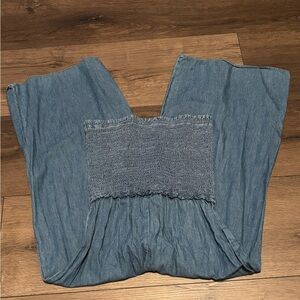 Denim Illusion Jumpsuit